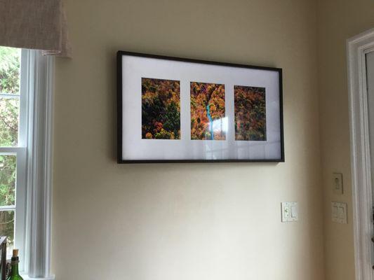 Installed the Frame TV by Samsung. Why look at a blank Tv when you can look at art. Pretty Cool woudnt you say !