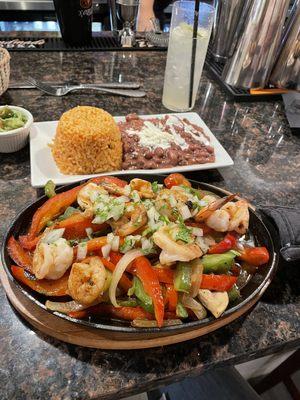 Shrimp Fajitas