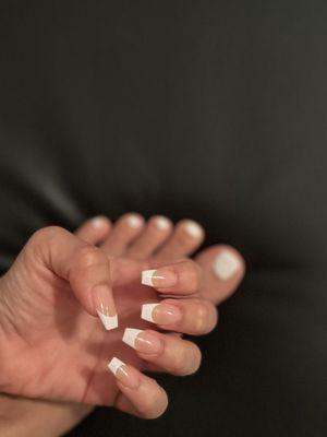 Dip French mani