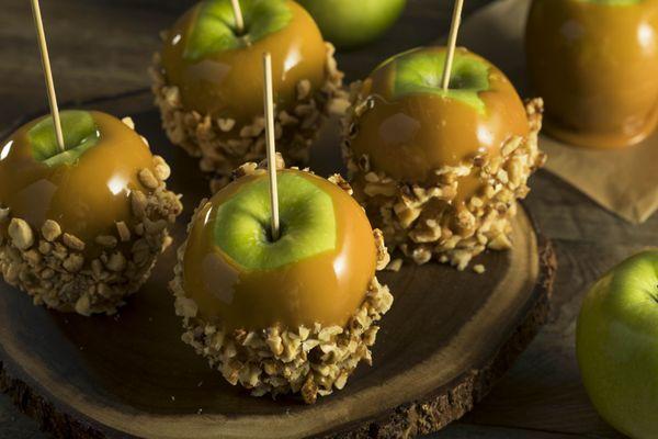 Caramel Covered Apples