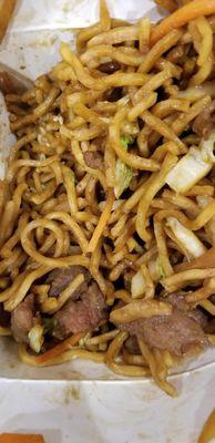 #46 Beef Lo Mein with Soft Noodles