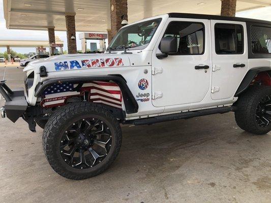 Warrior Jeep Wrangler