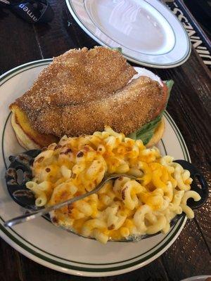 The Fried Fish Sandwich Mac and Cheese