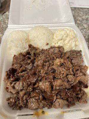 BBQ Beef plate