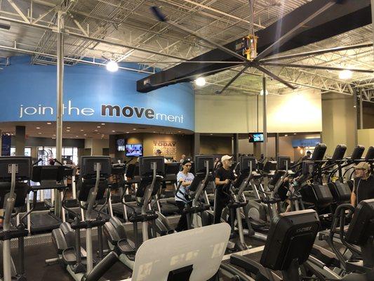 Break a sweat in our state-of-the-art cardio area