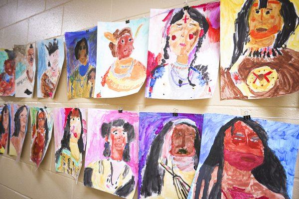 Walk the halls at PAES and you're sure to see colorful student art on display all year long. We love to showcase our students' work!