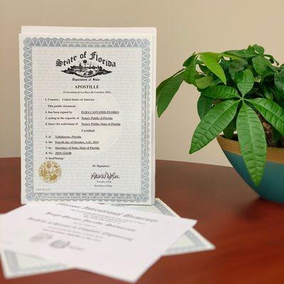 Diploma and transcript best Apostille services