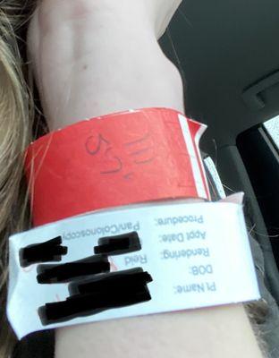 Medical wristband