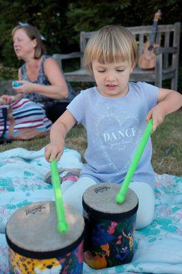 Beginning proper technique and how to respect our instruments.