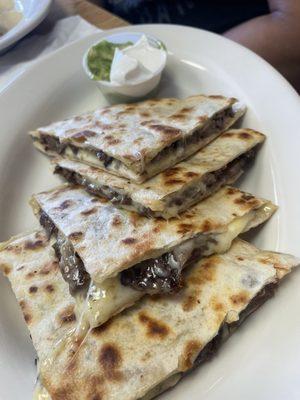 Beef Quesadillas