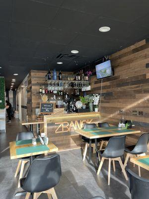 Restaurant and bar