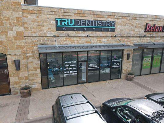 STORE FRONT USE THIS ONE!-dental office in austin-tru dentistry austin