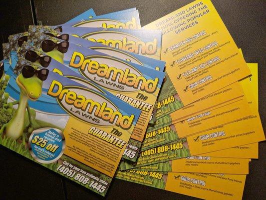 Promotional Postcards Designed & Printed For Local Business