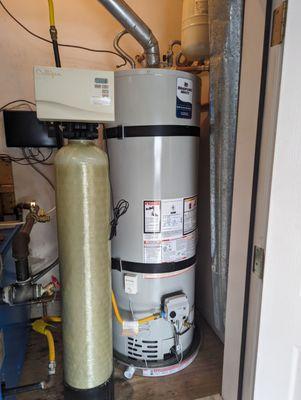 Water heater install done by our outstanding technicians James and Woody!