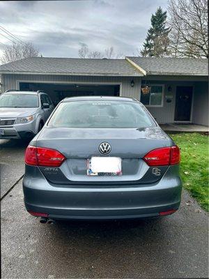 Jetta Back