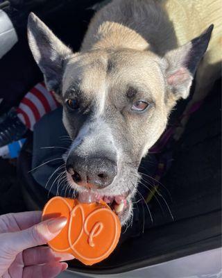 Halloween themed cookie!