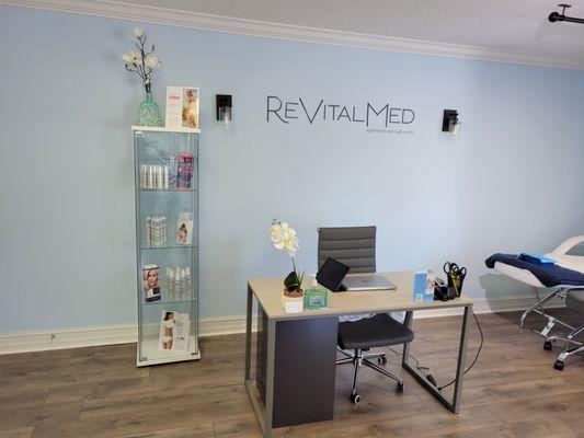 Front Desk-RevitalMed Aesthetics and Wellness