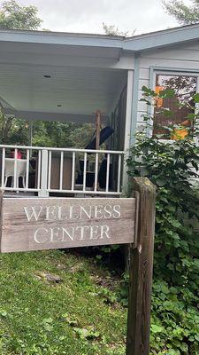 Wellness center where I had a wonderful deep tissue massage with Matt