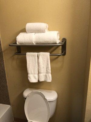 Towel display