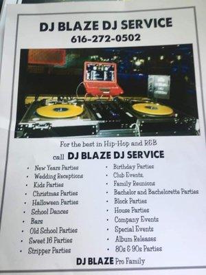 Dj flyer