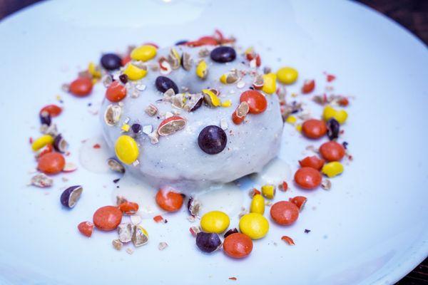 Reese's m&m donut