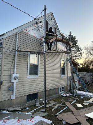 Siding replacement