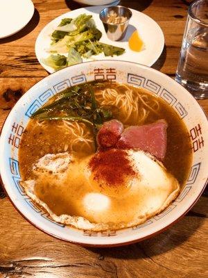 Spicy Beef Ramen soup