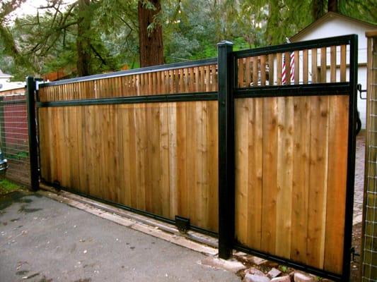 Rolling Driveway Gate