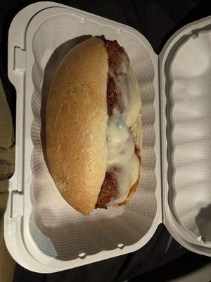 Meatball sandwich