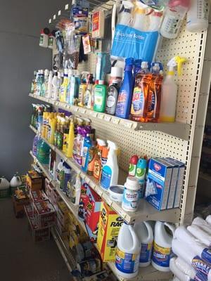 Houseware: Cleaning supplies, kitchen renovation, indoor & outdoor cleaning