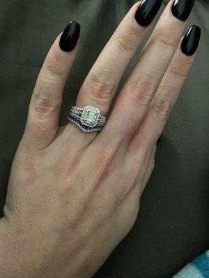 Vera Wang Love Collection Engagement and Wedding Band!