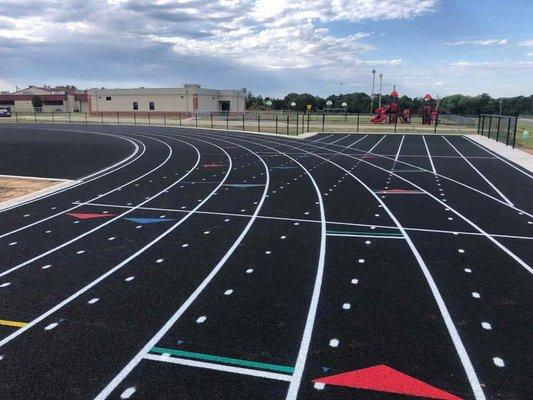 North Rock Creek New Track System