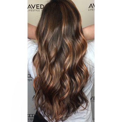 Copper balayage by Mo