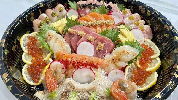 Sashimi platter