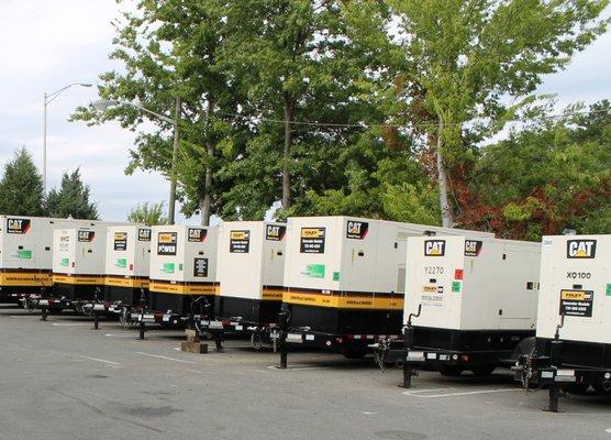 Rental inventory at Foley Power Systems