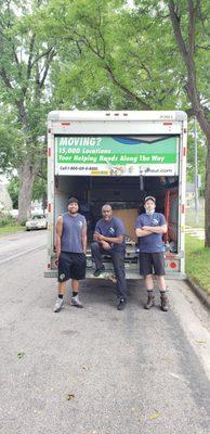 Teamwork makes the dream work. We load your trucks too! Ask about our Labor only services.