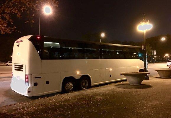 Excellent bus for the tour.