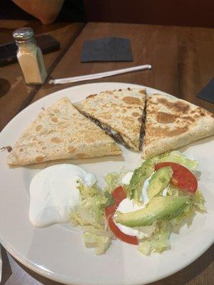 Fajita quesadillas