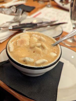 Blue crab bisque