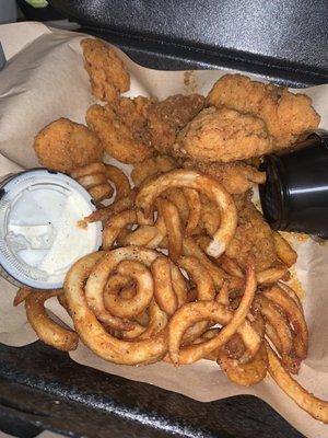 Garlic Parmesan boneless wings