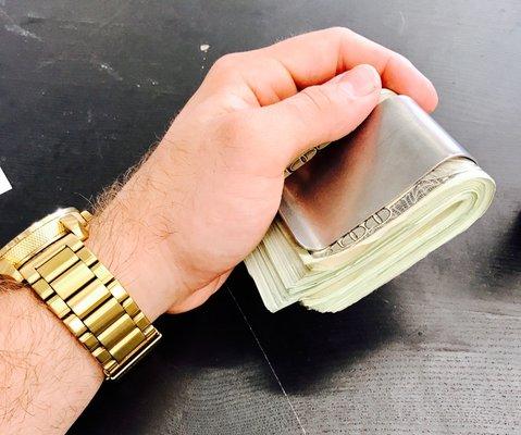 The Fat-Stack Money Clip