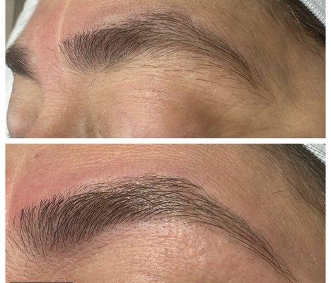 Eyebrows shaping