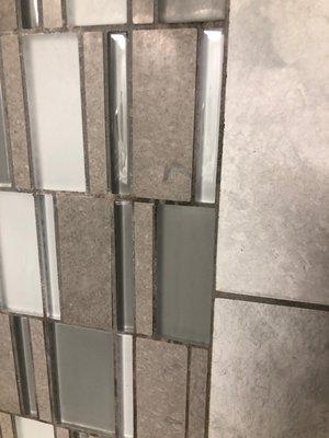 Grout not touched!