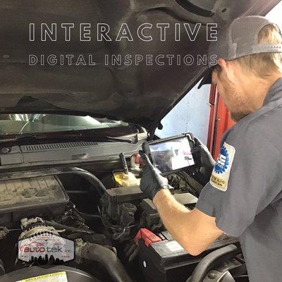 We use AutoVitals inspections which generate interactive inspections for customers with pictures and videos of any findings.