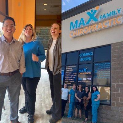 No popping, no cracking at Max Family Chiro.  Check out our staff and docs!