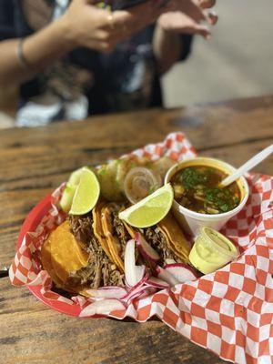 Quesobirria tacos