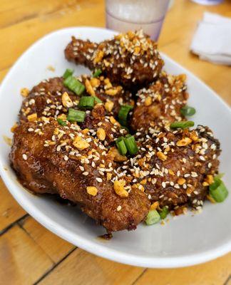 Peanut Butter & Jelly Chicken Wings