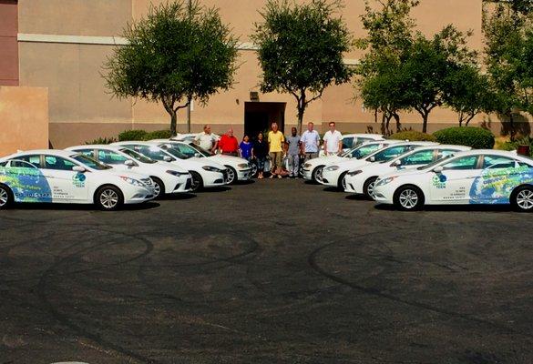 Our friendly Instructors and fleet of modern training cars.