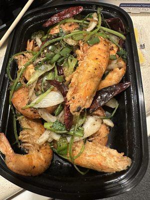 Salt and pepper shrimp