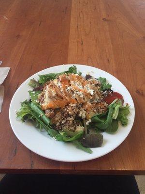 Quinoa and grilled chicken salad